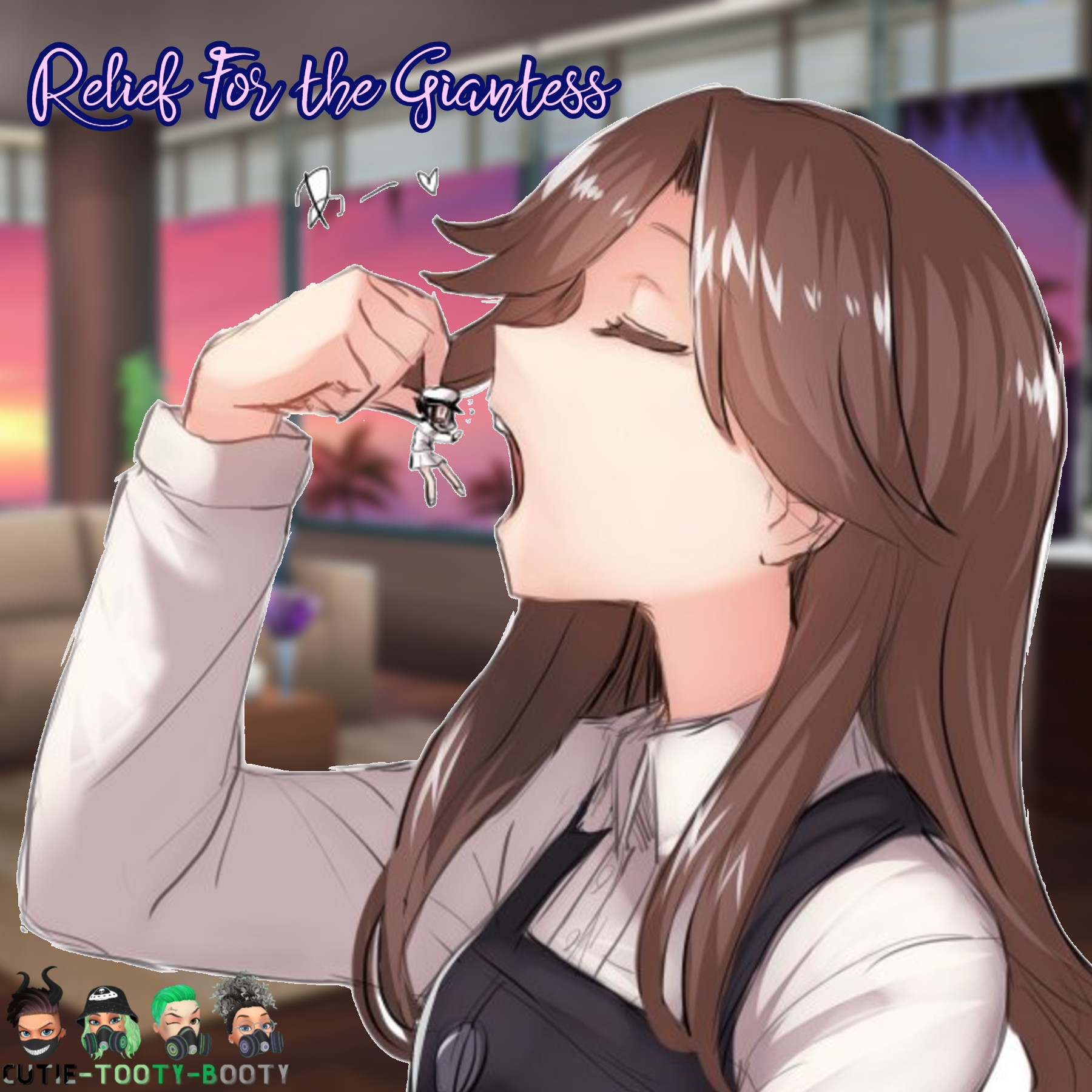 Giantess facefart