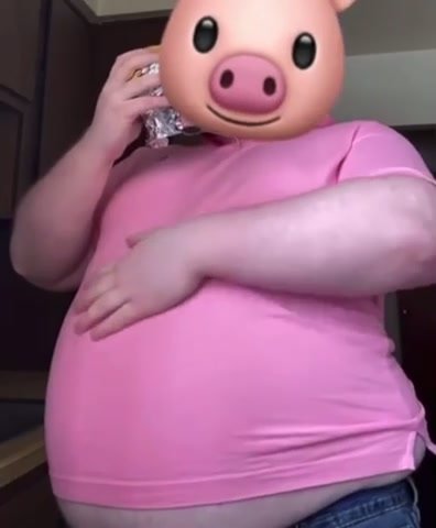 pink pig stuffing - video 2