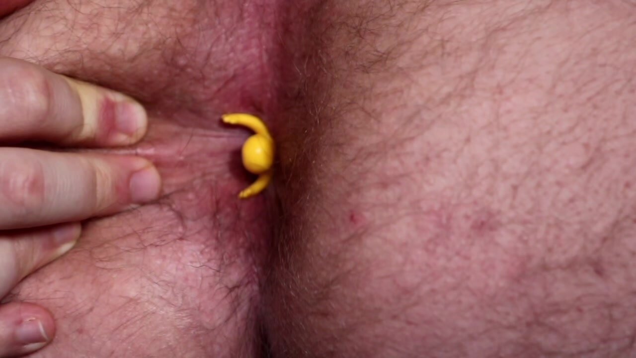 (Anal vore) 3 toys one hole