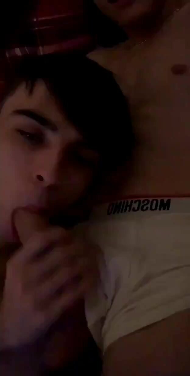 Sucking straight friend