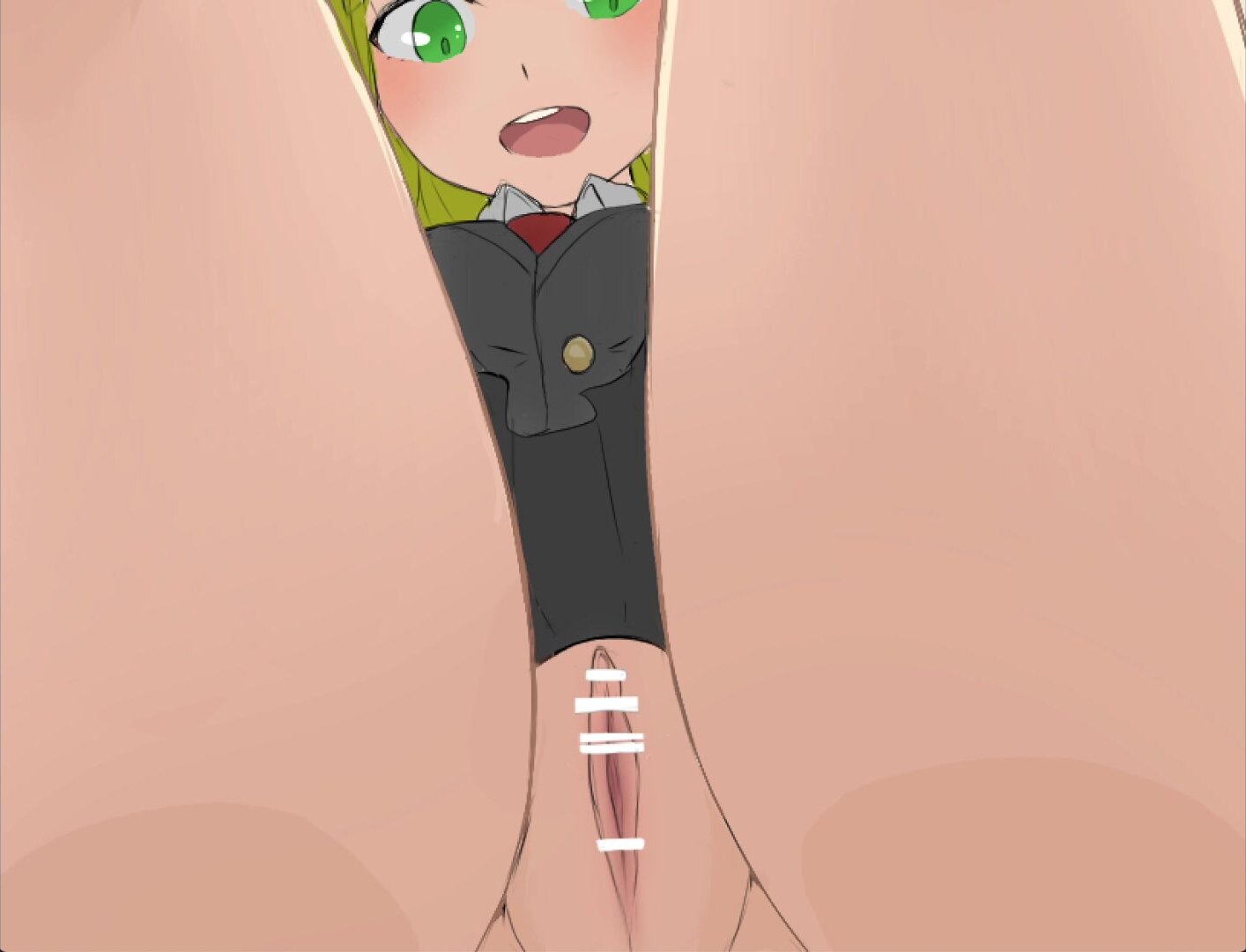 Size Matters - Green Haired Girl Butt Crush (Giantess game)