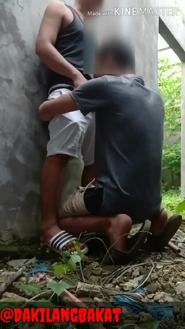 Filipino sucking in abandoned house