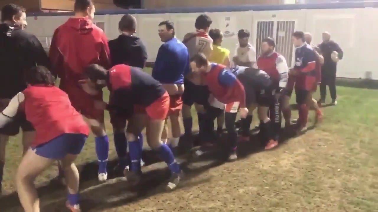 Who wouldn't want this rugby team kissing their bare ass?