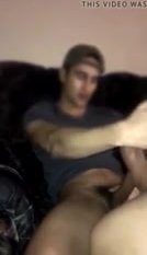 Hard and wild sex with a straight male