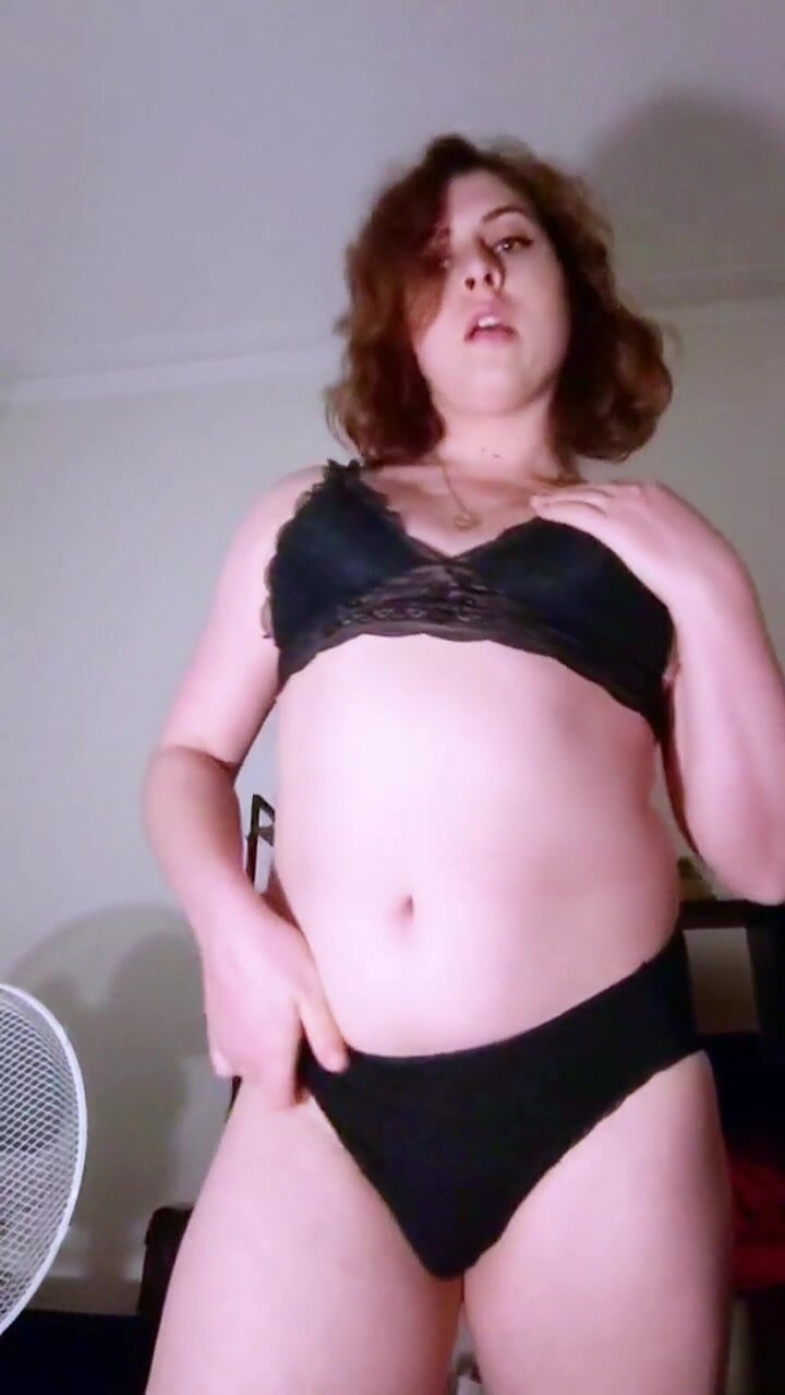 Trans Girl Stripping