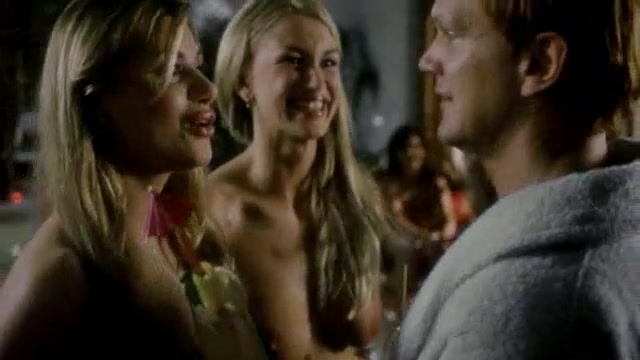Hot naked girls at pool party