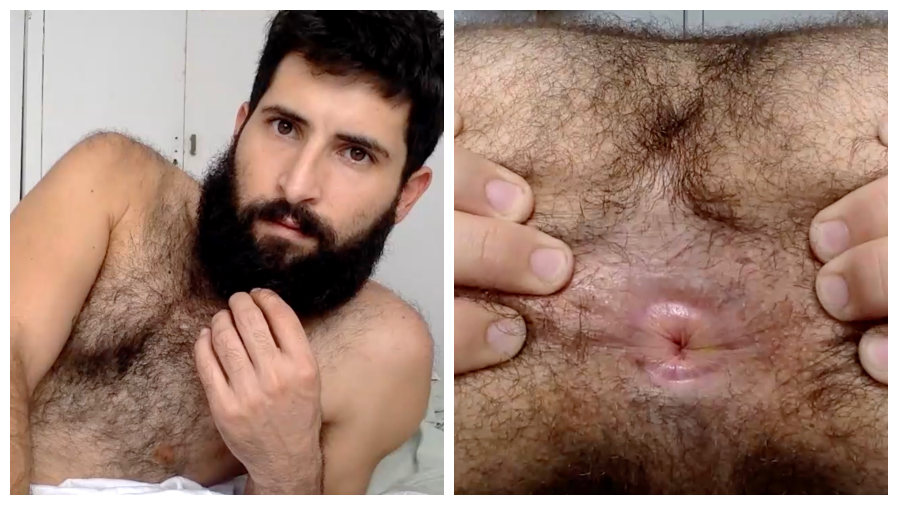Hairy manly hole