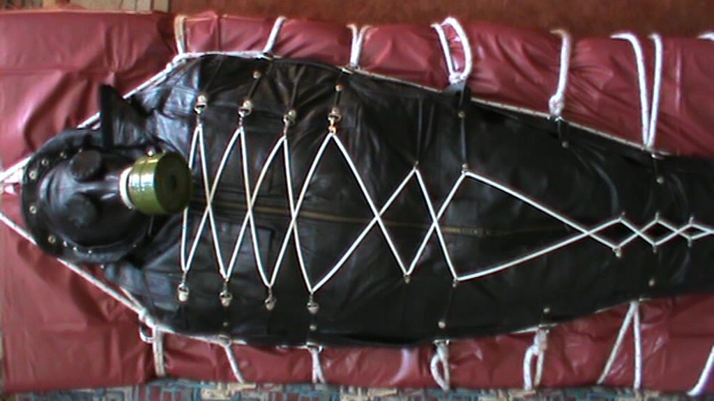 In the leather bodybag