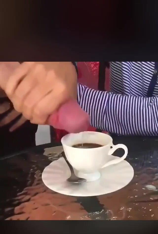 Cream in coffee