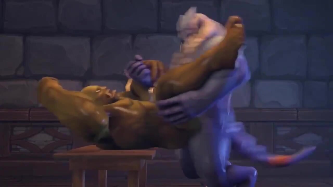Orc Ass Getting Pounded and Destroyed SFM