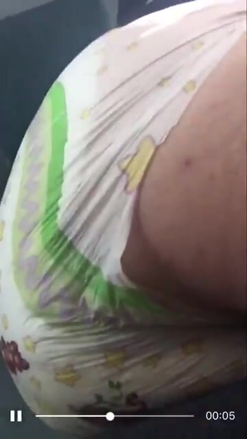 Small diaper blowout