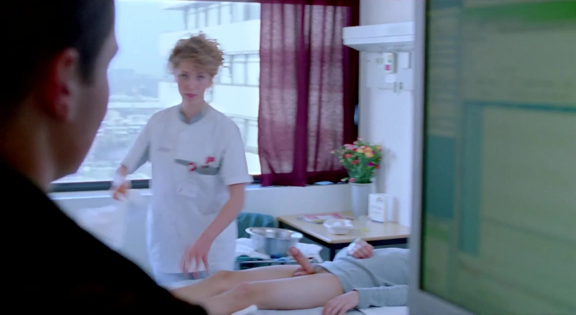 CFNM Erection with Nurse - ThisVid.com