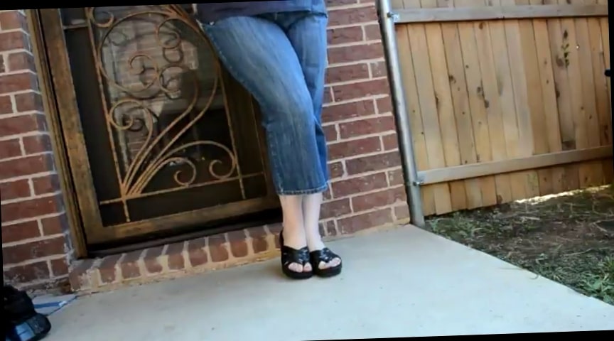 wetting her jeans - video 4