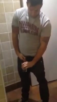 guy pees and drinks dare