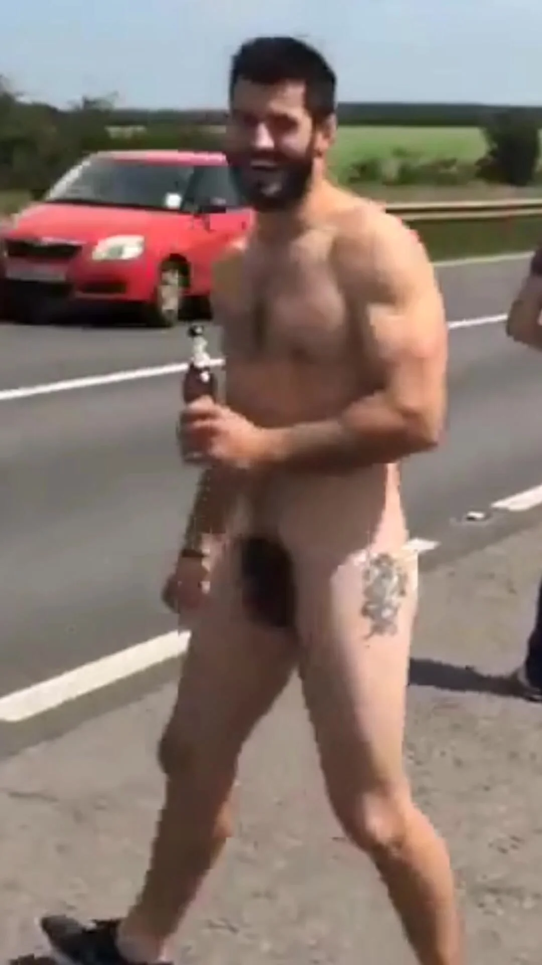 Guys public nude