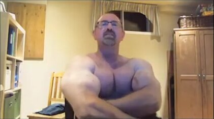 Huge Biceps Grandpa