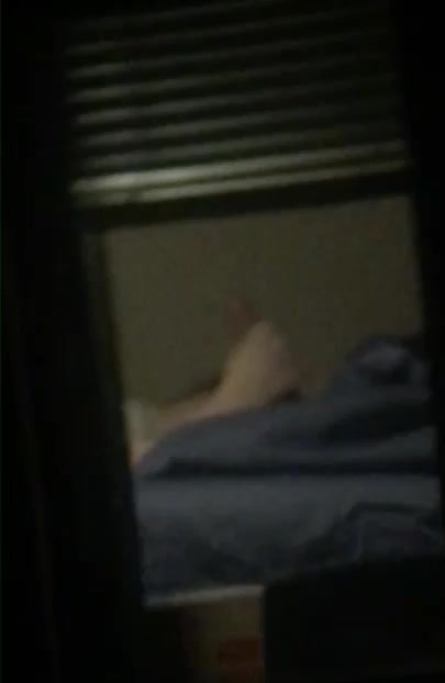 Caught jerking off in college dorm with windows open
