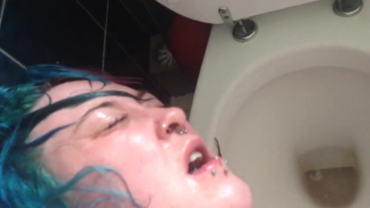Fucked with head in toilet