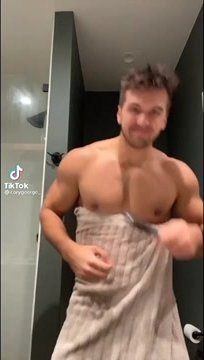pecs bouncing like crazy in the morning