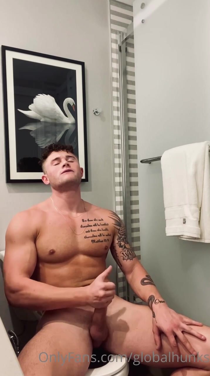 Jock Jerking Off