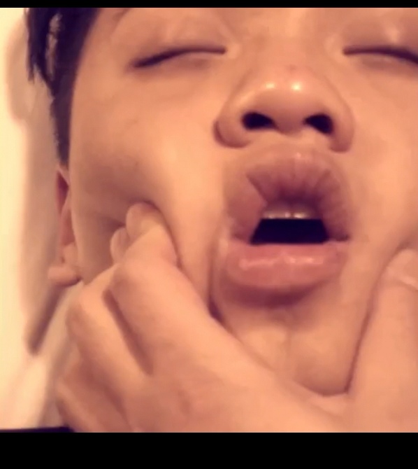 sleeping man video
