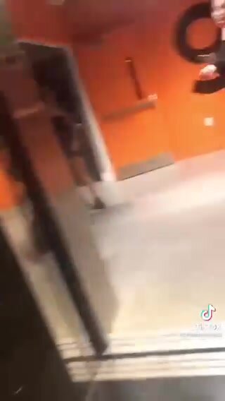 Pee in elevator accident