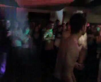 Two Guys Spontaneously Strip at Club