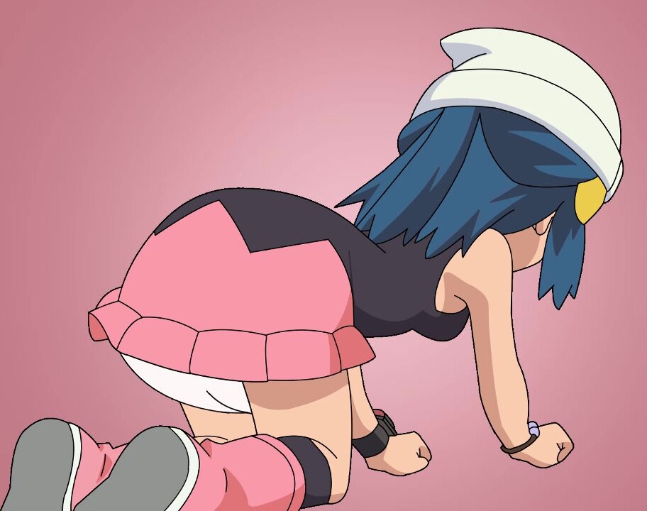 ABDL Diaper Anime: Dawn poops in her diaper - ThisVid.com