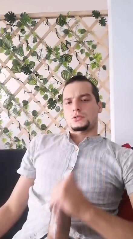 huge boy and his nice big fat cock