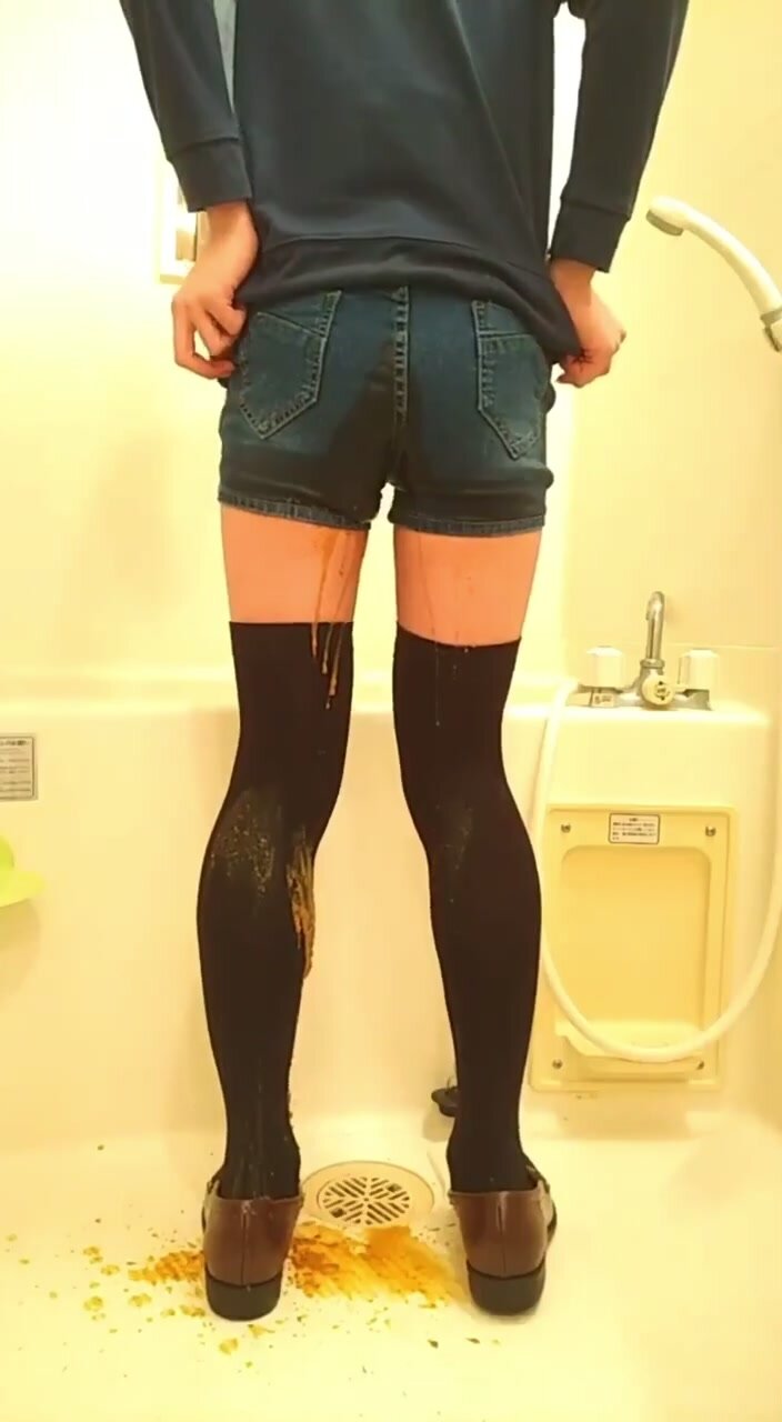 Nice soft shit in tight jean shorts