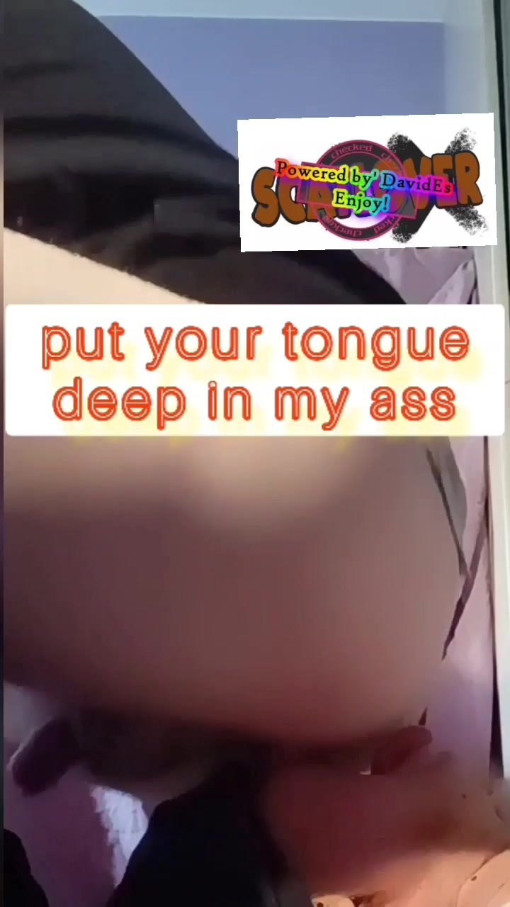 Licking ass and eat shit