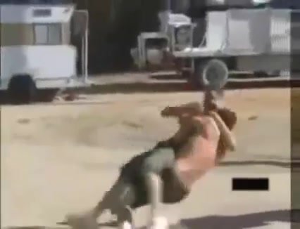 Brutal fist fight