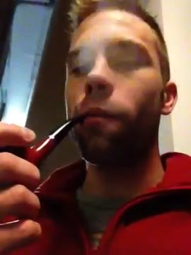 "Very Different" - Jock Guy Smokes a Pipe