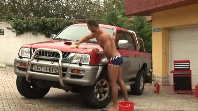 Burk Car S@anti@go solo jerk off