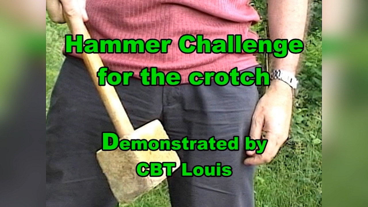 Hammer Challenge for the crotch by CBT Louis