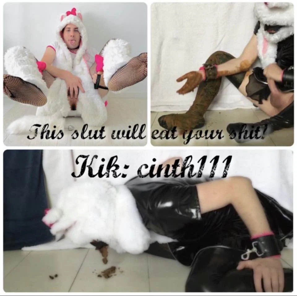 Sissy Scat Slut Cinth Full Exposure Kik:cinth111 -