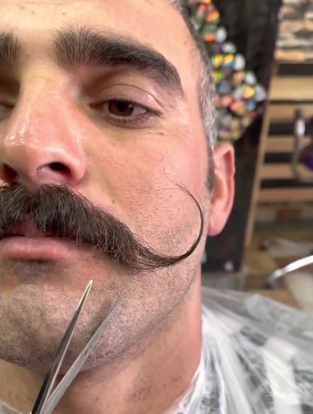 Scissors vs. Handlebar Moustache