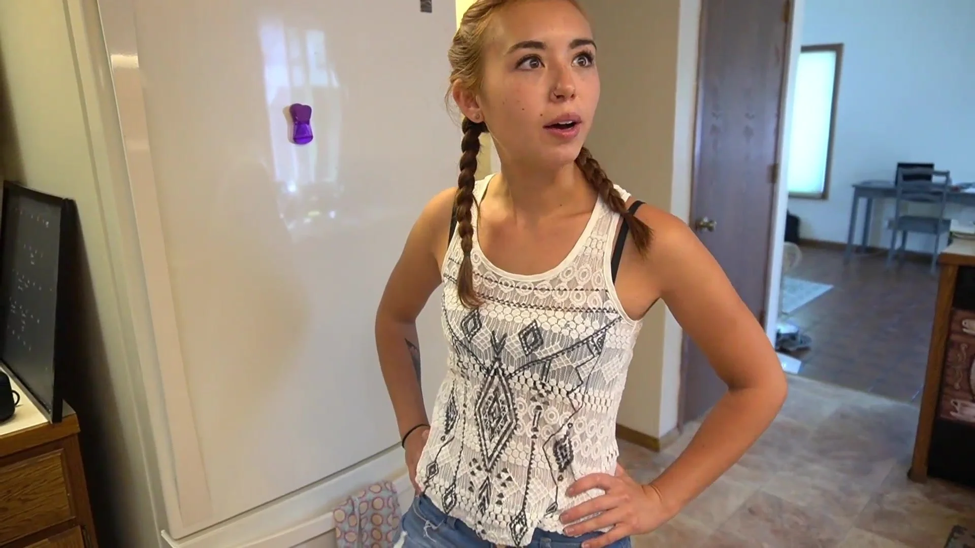 Daddys Pigtail Sex Lesson - ThisVid.com