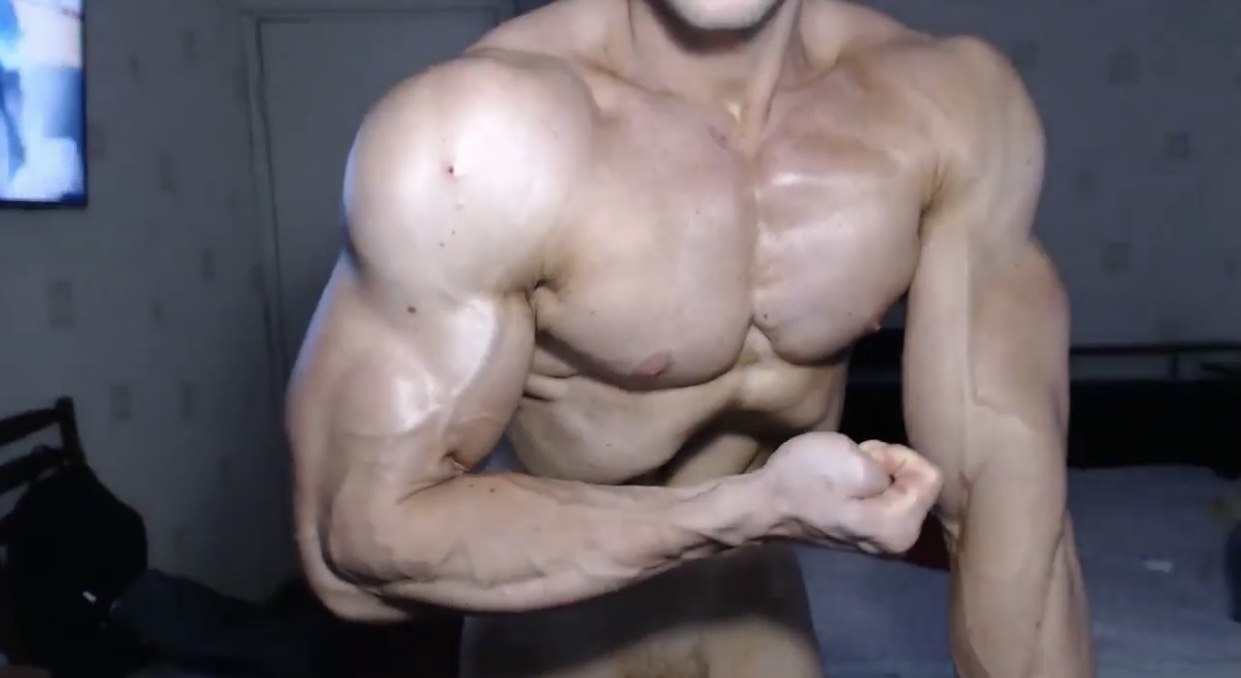 Beautiful muscle Man