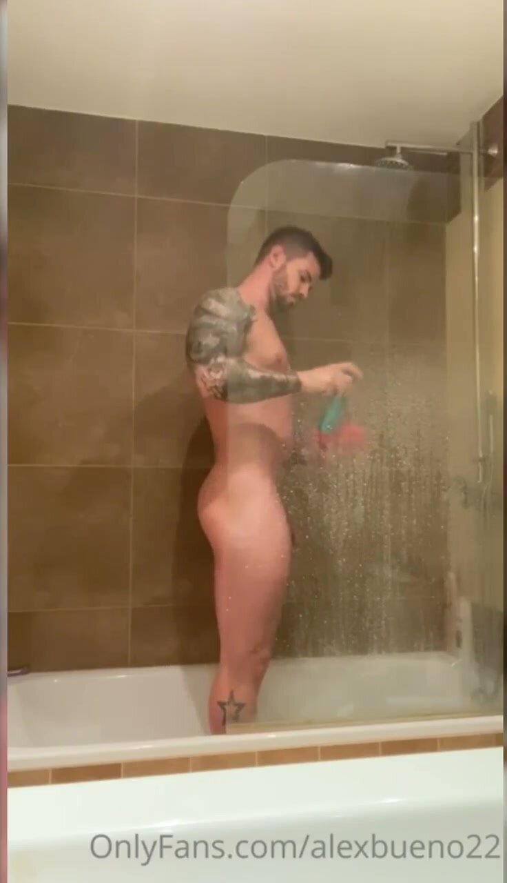 Beautiful muscle shower