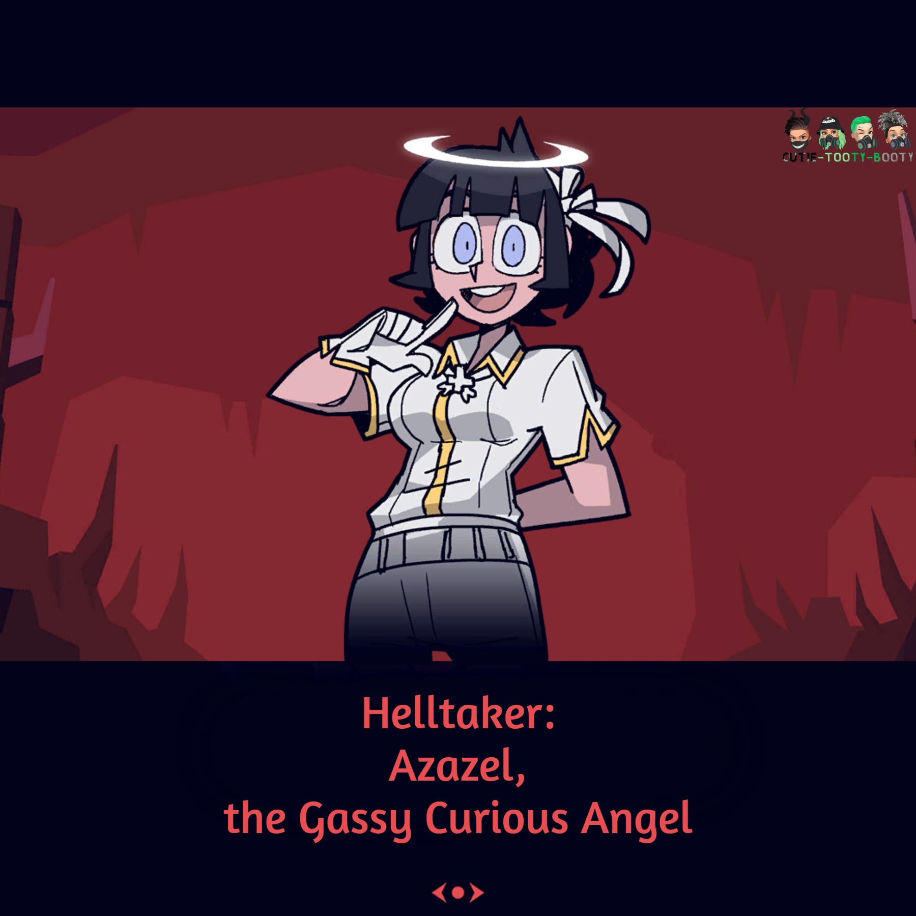 Helltaker: Azazel, the Gassy Curious Angel