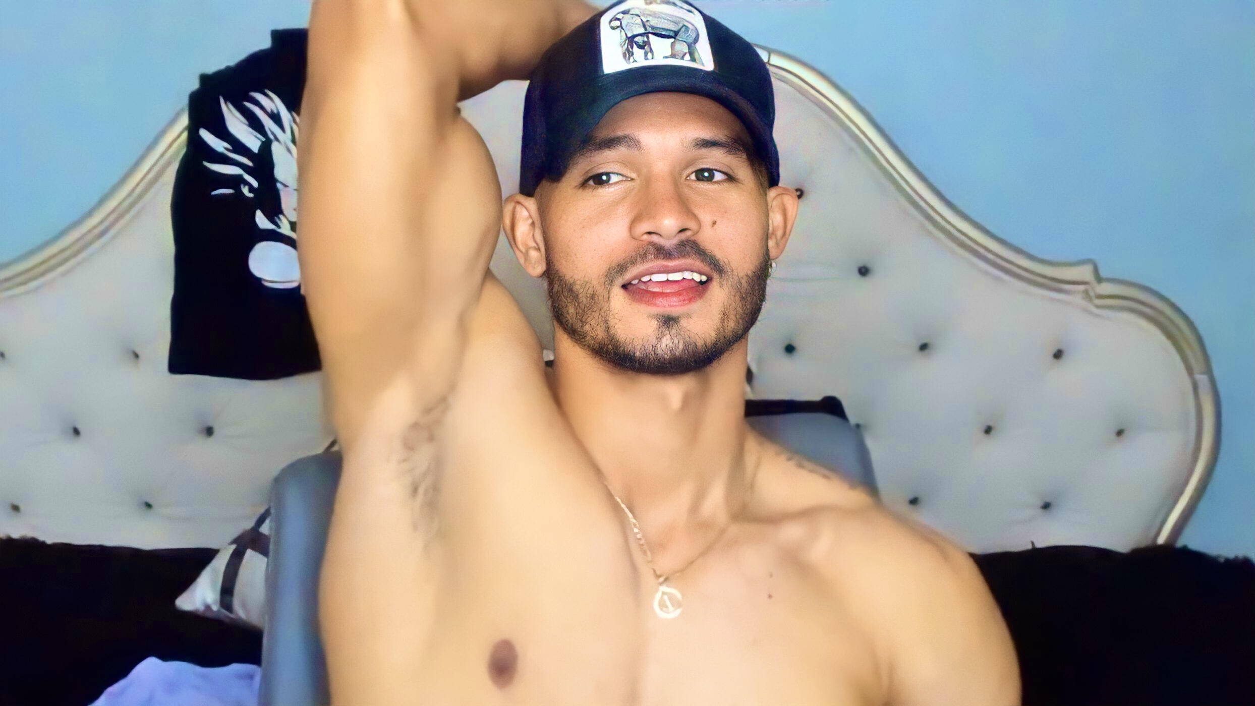 Showing armpits on cam compilation 10