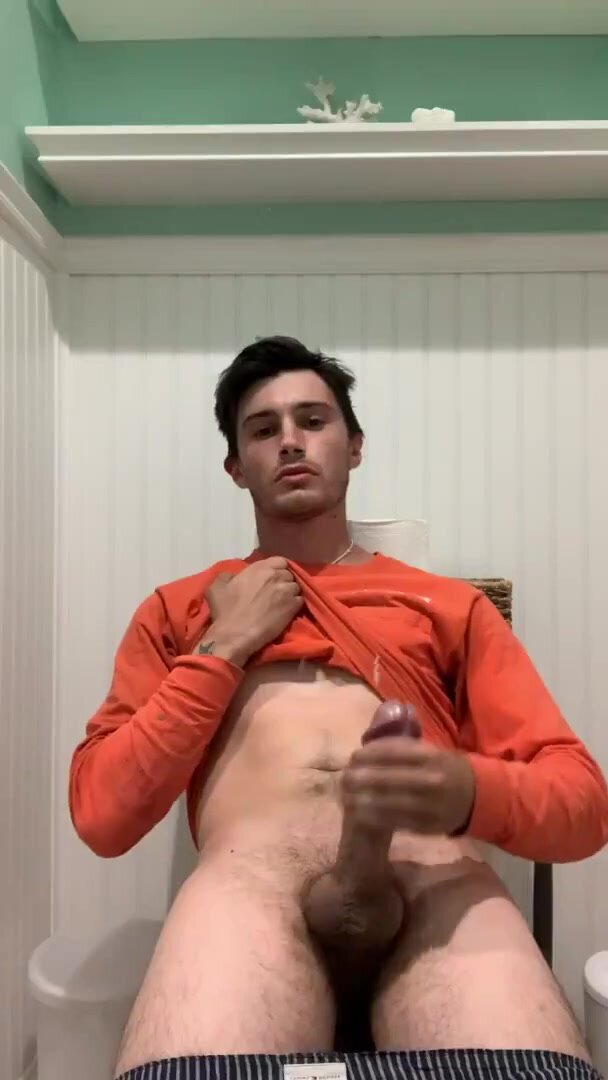 Nice str8 cumshot