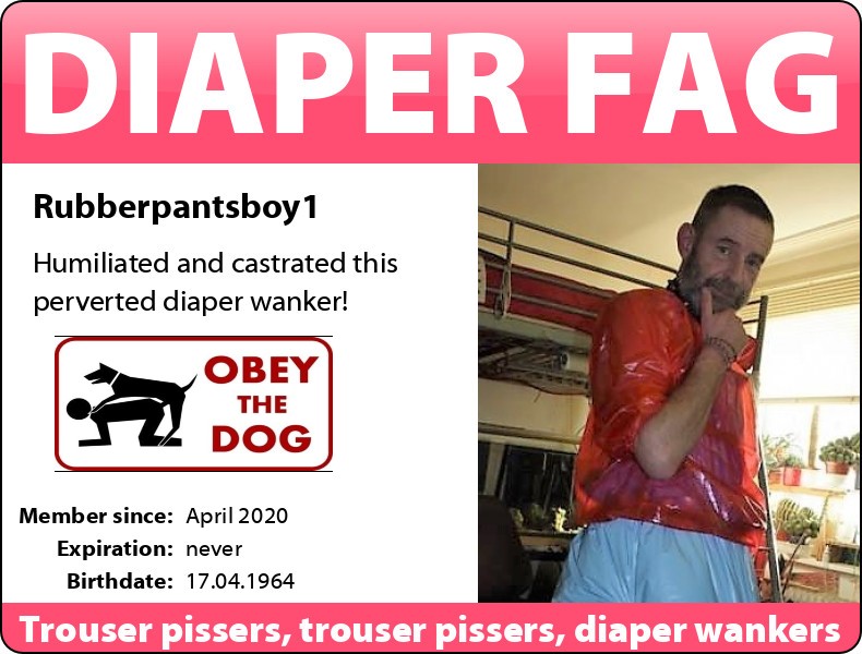 I am a diaper fag