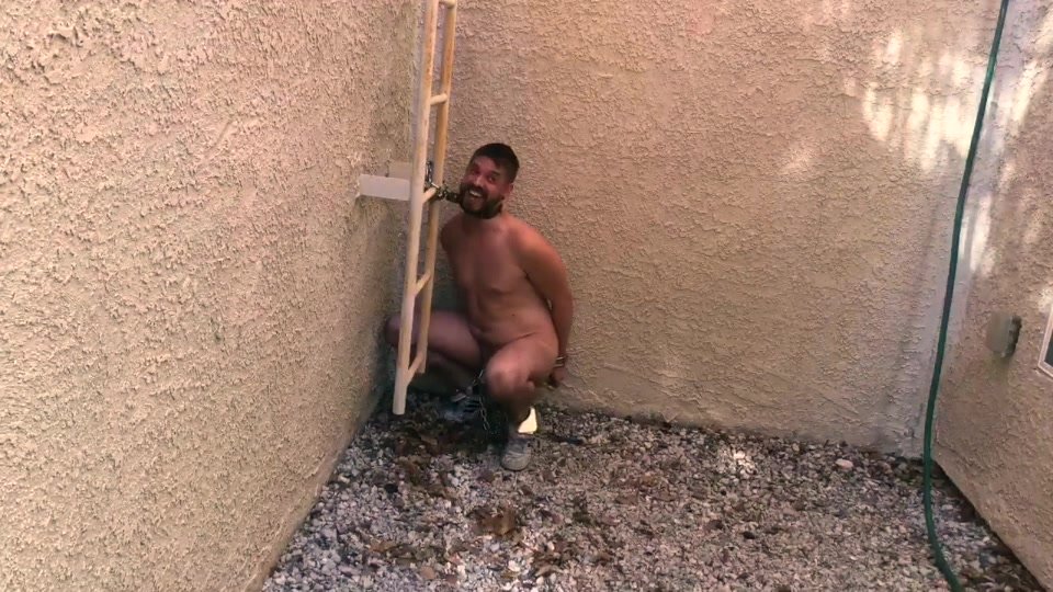 Misbehaving Houseboy Gets Cold Shower
