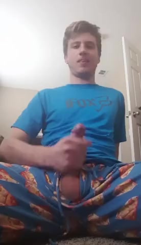 Cute Youg Guy Jerk and Cum On Cam