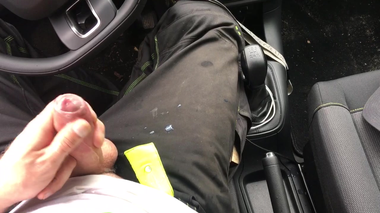 Piss and Cum in my car