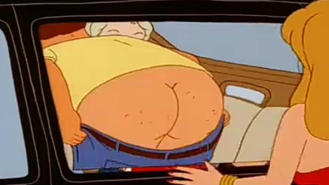 Mooning by Bill from King of the Hill