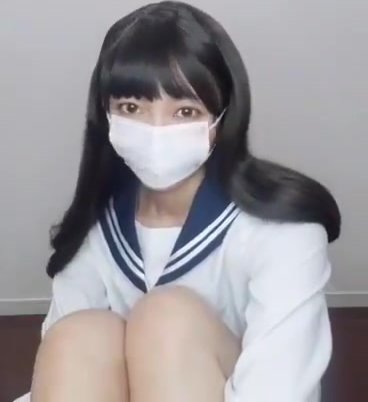 Cute Japanese Girl Pooping