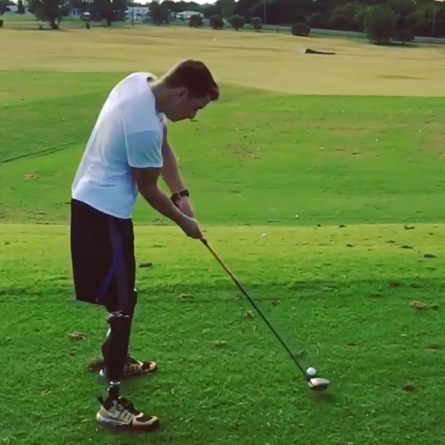 DAK playing golf